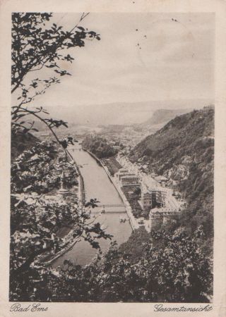 Bad Ems - Gesamtansicht - 1931 Bad Ems - Gesamtansicht - 1931