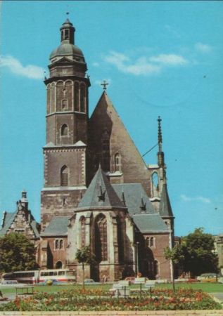 Leipzig - Thomaskirche - 1977 Leipzig - Thomaskirche - 1977