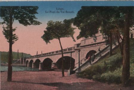 Belgien - Liege, Lüttich - Le Pont du Val Benoit - ca. 1920 Belgien - Liege, Lüttich - Le Pont du Val Benoit - ca. 1920