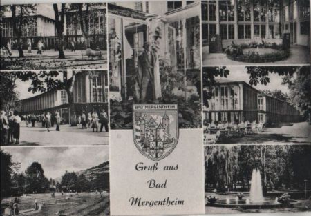Bad Mergentheim - 7 Teilbilder - 1964 Bad Mergentheim - 7 Teilbilder - 1964
