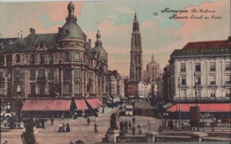 Belgien - Antwerpen - De Suikerui - ca. 1930 Belgien - Antwerpen - De Suikerui - ca. 1930