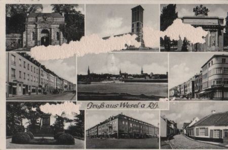 Wesel - mit 9 Bildern - 1953 Wesel - mit 9 Bildern - 1953
