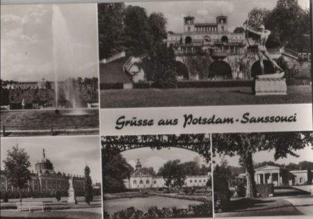 Potsdam - Sanssouci, u.a. Neue Kammern - 1981 Potsdam - Sanssouci, u.a. Neue Kammern - 1981