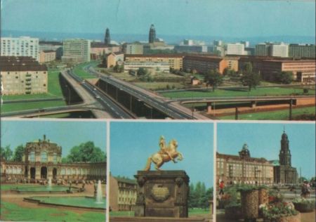 Dresden - u.a. Goldener Reiter - 1975 Dresden - u.a. Goldener Reiter - 1975
