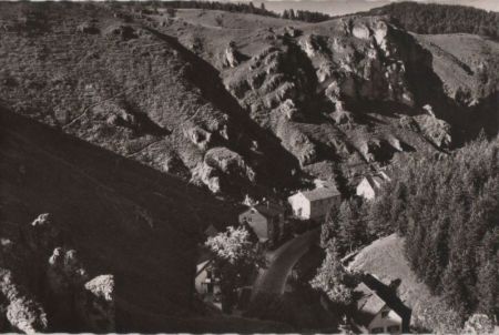 Pottenstein - Blick ins Mariental - ca. 1955 Pottenstein - Blick ins Mariental - ca. 1955