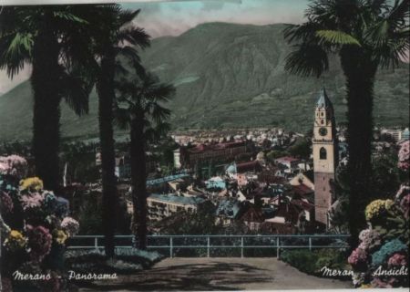 Italien - Meran - Merano - Panorama - ca. 1970 Italien - Meran - Merano - Panorama - ca. 1970