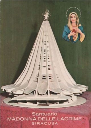Italien - Syrakus - Syracusa - Santuario della Madonna delle Lacrime - ca. 1980 Italien - Syrakus - Syracusa - Santuario della Madonna delle Lacrime - ca. 1980