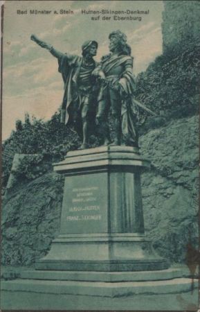 Bad Münster am Stein-Ebernburg - Hutten-Sikingen-Denkmal - 1927 Bad Münster am Stein-Ebernburg - Hutten-Sikingen-Denkmal - 1927