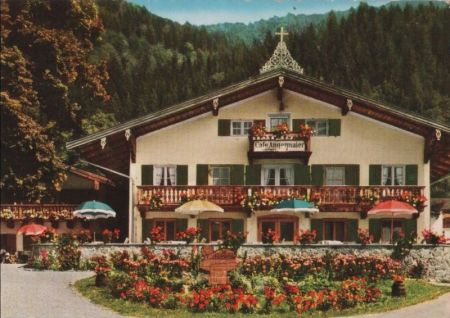 Rottach-Egern - Cafe-Restaurant-Pension Angermeier - 1966 Rottach-Egern - Cafe-Restaurant-Pension Angermeier - 1966