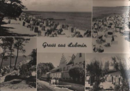 Lubmin - u.a. Strandkörbe - ca. 1970 Lubmin - u.a. Strandkörbe - ca. 1970