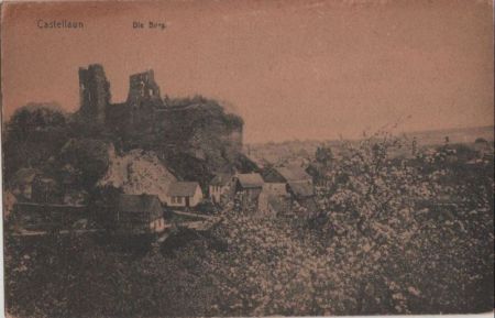 Castellaun - Kastellaun - Die Burg - ca. 1935 Castellaun - Kastellaun - Die Burg - ca. 1935