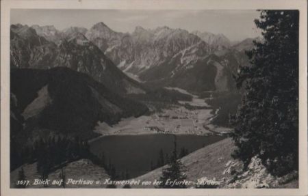 Österreich - Pertisau - von Erfurter Hütte - ca. 1950 Österreich - Pertisau - von Erfurter Hütte - ca. 1950