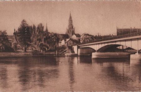 Konstanz - Rheinbrücke - ca. 1940 Konstanz - Rheinbrücke - ca. 1940