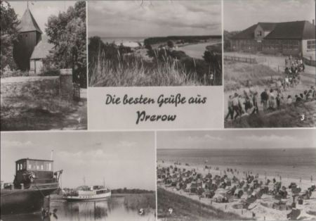 Prerow - u.a. Am Strand - 1984 Prerow - u.a. Am Strand - 1984