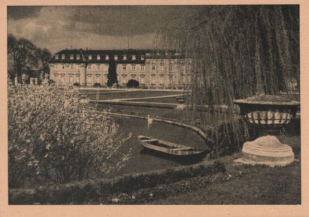 Ludwigsburg - Schloßgarten-Idyll - ca. 1950 Ludwigsburg - Schloßgarten-Idyll - ca. 1950