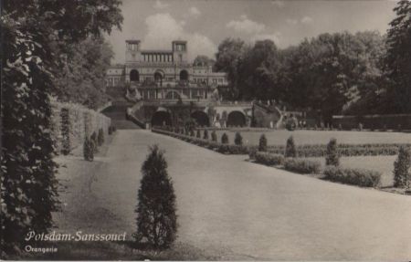 Potsdam - Sanssouci, Orangerie - 1960 Potsdam - Sanssouci, Orangerie - 1960