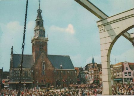 Niederlande - Alkmaar - Waagplein - ca. 1980 Niederlande - Alkmaar - Waagplein - ca. 1980