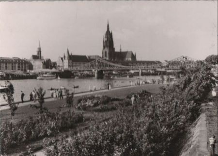 Frankfurt Main - Mainpartie - 1963 Frankfurt Main - Mainpartie - 1963