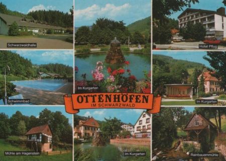 Ottenhöfen - u.a. Schwimmbad - ca. 1985 Ottenhöfen - u.a. Schwimmbad - ca. 1985