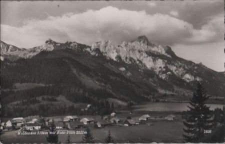 Österreich - Haldensee - mit Rote-Flüh - ca. 1960 Österreich - Haldensee - mit Rote-Flüh - ca. 1960