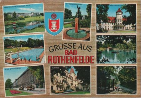 Bad Rothenfelde - u.a. Kahnteich - 1986 Bad Rothenfelde - u.a. Kahnteich - 1986