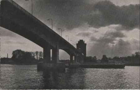 Worms - Nibelungenbrücke - 1958 Worms - Nibelungenbrücke - 1958