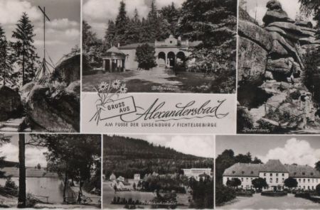 Bad Alexandersbad - u.a. Badeweiher - 1965 Bad Alexandersbad - u.a. Badeweiher - 1965