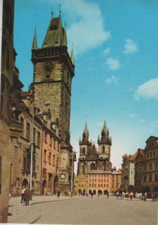 Tschechien - Prag - Praha - Altstädter Rathaus - ca. 1980 Tschechien - Prag - Praha - Altstädter Rathaus - ca. 1980