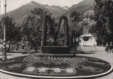 Italien - Meran - Merano - Passeggiata e Casino - 1961 Italien - Meran - Merano - Passeggiata e Casino - 1961