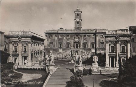 Italien - Rom - Roma - Il Campidoglio - ca. 1955 Italien - Rom - Roma - Il Campidoglio - ca. 1955