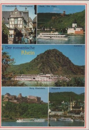 Rhein - u.a. Boppard - ca. 1990 Rhein - u.a. Boppard - ca. 1990