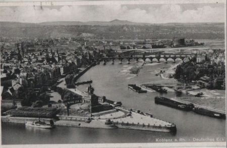 Koblenz - Deutsches ECK - 1968 Koblenz - Deutsches ECK - 1968