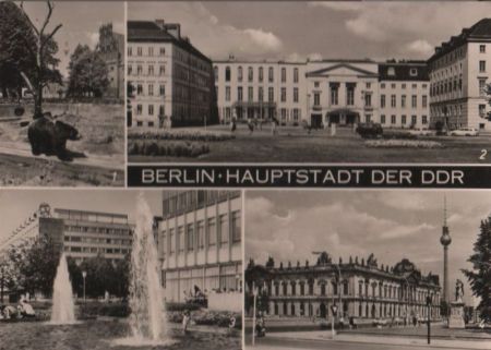Berlin, Ostteil - u.a. Lindenkorso - 1972 Berlin, Ostteil - u.a. Lindenkorso - 1972