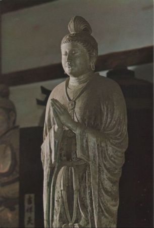 Japan - Nara - Todaiji Temple, Statue of Gakko Bosatsu - ca. 1990 Japan - Nara - Todaiji Temple, Statue of Gakko Bosatsu - ca. 1990