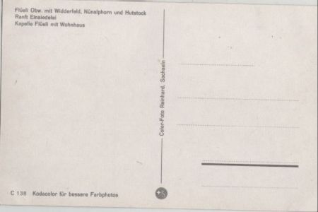Sachseln, Flüeli-Ranft - Schweiz - mit Widderfeld
