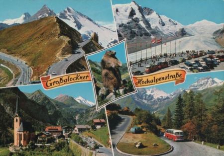 Österreich - Großglockner-Hochalpenstraße - ca. 1975 Österreich - Großglockner-Hochalpenstraße - ca. 1975