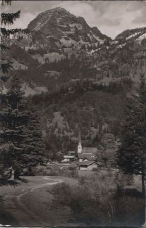 Bayrischzell - mit Wendelstein - 1956 Bayrischzell - mit Wendelstein - 1956