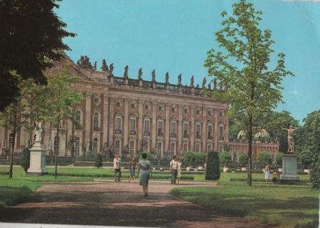 Potsdam - Sanssouci, Neues Palais - 1981 Potsdam - Sanssouci, Neues Palais - 1981