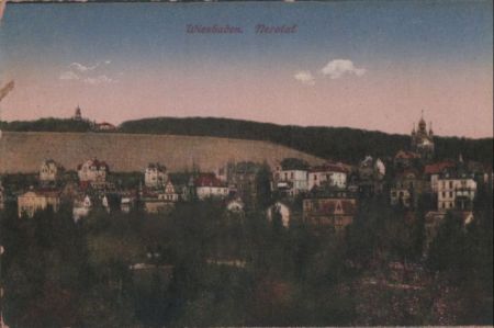 Wiesbaden - Nerotal - 1920 Wiesbaden - Nerotal - 1920