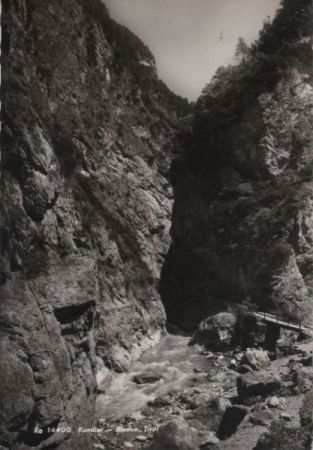 Österreich - Kundler Klamm - ca. 1965 Österreich - Kundler Klamm - ca. 1965