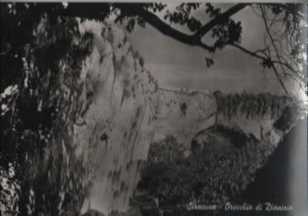Italien - Syrakus - Syracusa - Orecchio di Dionisio - ca. 1965 Italien - Syrakus - Syracusa - Orecchio di Dionisio - ca. 1965
