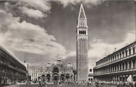 Italien - Venedig - Place St. Marco - ca. 1955 Italien - Venedig - Place St. Marco - ca. 1955
