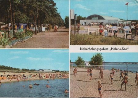 Frankfurt Oder - Naherholungsgebiet Helene-See - 1975 Frankfurt Oder - Naherholungsgebiet Helene-See - 1975