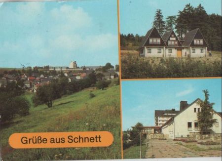 Masserberg-Schnett - u.a. Kulturhaus - ca. 1985 Masserberg-Schnett - u.a. Kulturhaus - ca. 1985