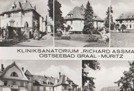 Graal-Müritz - Kliniksanatorium - ca. 1985 Graal-Müritz - Kliniksanatorium - ca. 1985