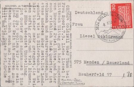 Thun-Goldiwil - Schweiz - Stockhornkette