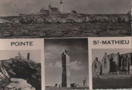 Frankreich - Bretagne - Pointe St-Mathieu - ca. 1960 Frankreich - Bretagne - Pointe St-Mathieu - ca. 1960