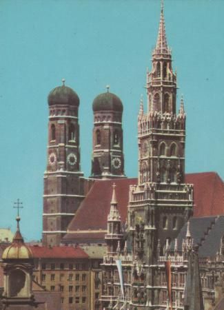 München - Der Marienplatz - ca. 1975 München - Der Marienplatz - ca. 1975