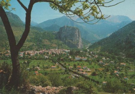 Castellane - Frankreich - Ansicht Castellane - Frankreich - Ansicht