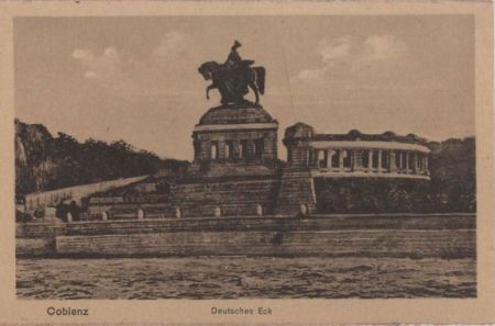 Coblenz - Koblenz - Deutsches Eck - ca. 1930 Coblenz - Koblenz - Deutsches Eck - ca. 1930